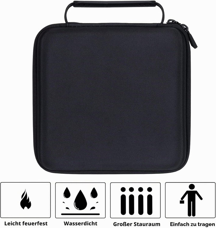 co2CREA Harte Reiseschutzhülle Etui Tasche für DJI OM 5 /OM 4 /OM 4 SE/Osmo Mobile 3 Gimbal 3-Achsen