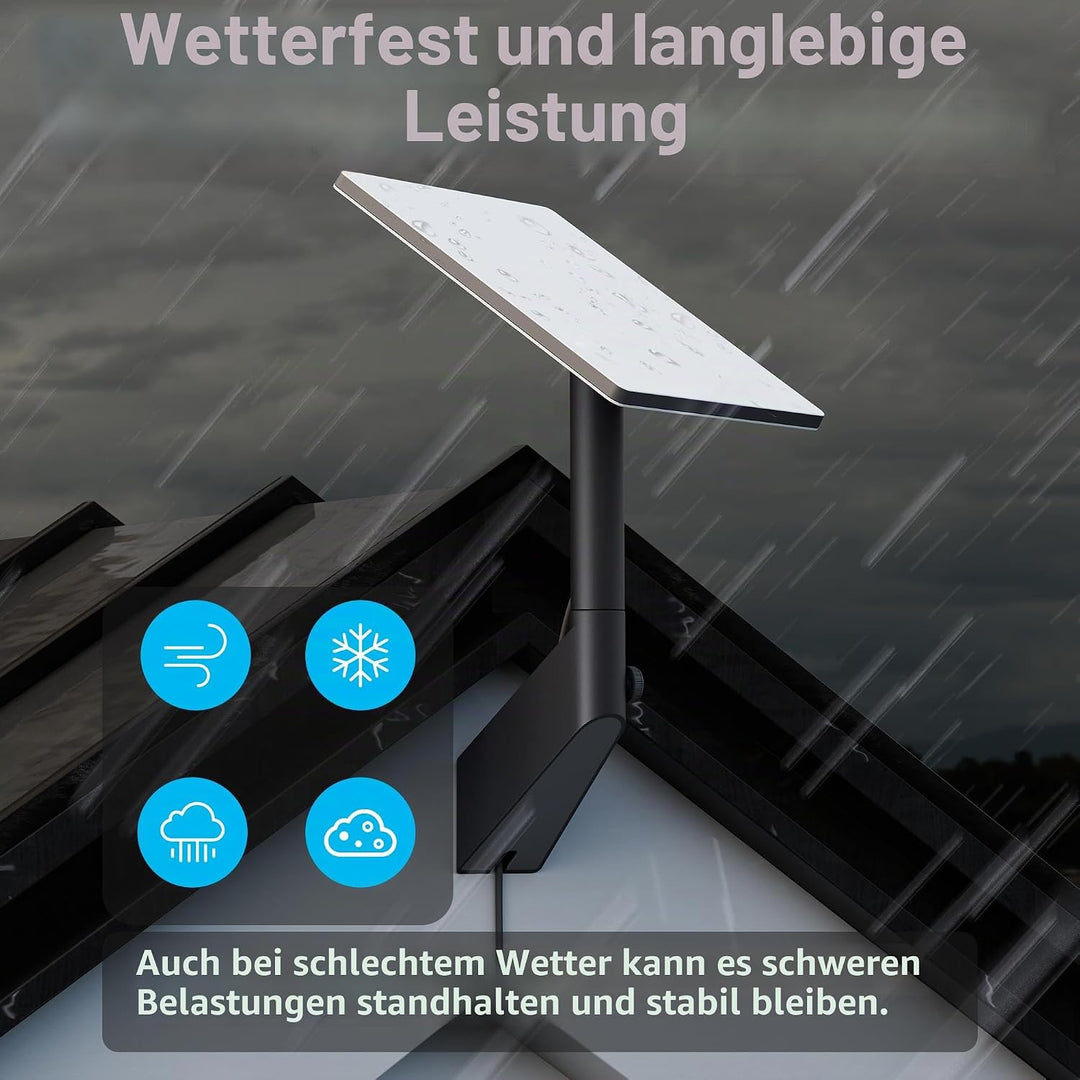 Joinfworld Gen 3 Halterung,Wandhalterung & Halterung für Satellitenantennen, 360° drehbar, mit Rohra