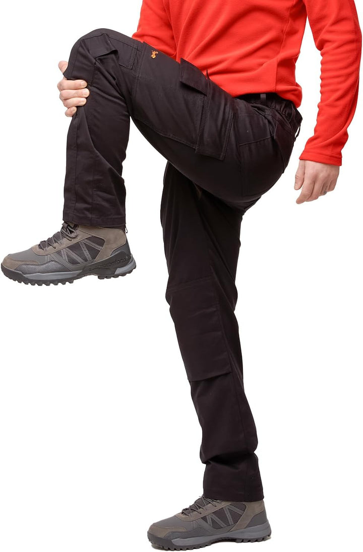 strongAnt Arbeitshose komplett Stretch Männer Berlin Pro Bundhose 50 Schwarz / Power Stretch, 50 Sch