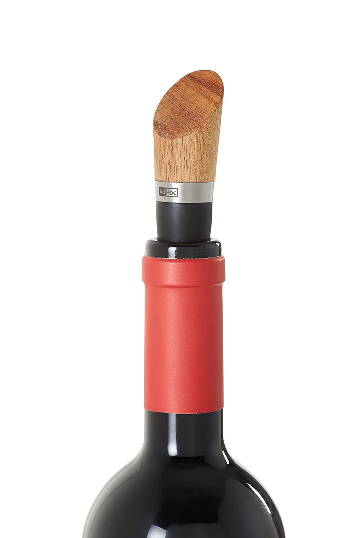 AdHoc VA13 Wein-Geniesser-Set 3-tlg. bestehend aus 1x Weinbelüfter und Ausgiesser, 1x Weinausgiesser