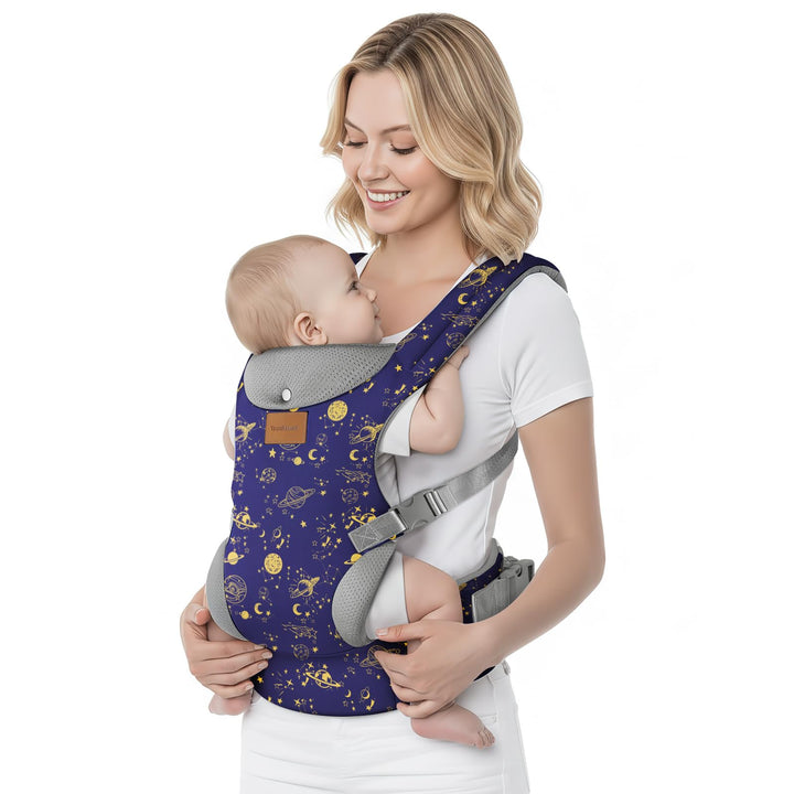 Babytrage Neugeborene ab Geburt,Ergonomische Gemütlich Leichtgewichtig Baby Carrier mit Nackenstütze