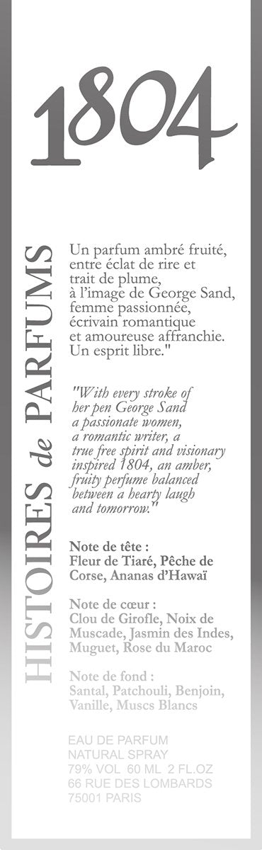 HISTOIRE DE PARFUMS Hist de Parf 1804 EDP Vapo 60 ml, 1er Pack (1 x 60 ml)
