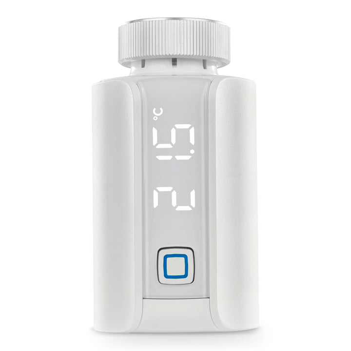Homematic IP Smart Home Heizkörperthermostat – Evo, digitaler Thermostat Heizung, Heizungsthermostat