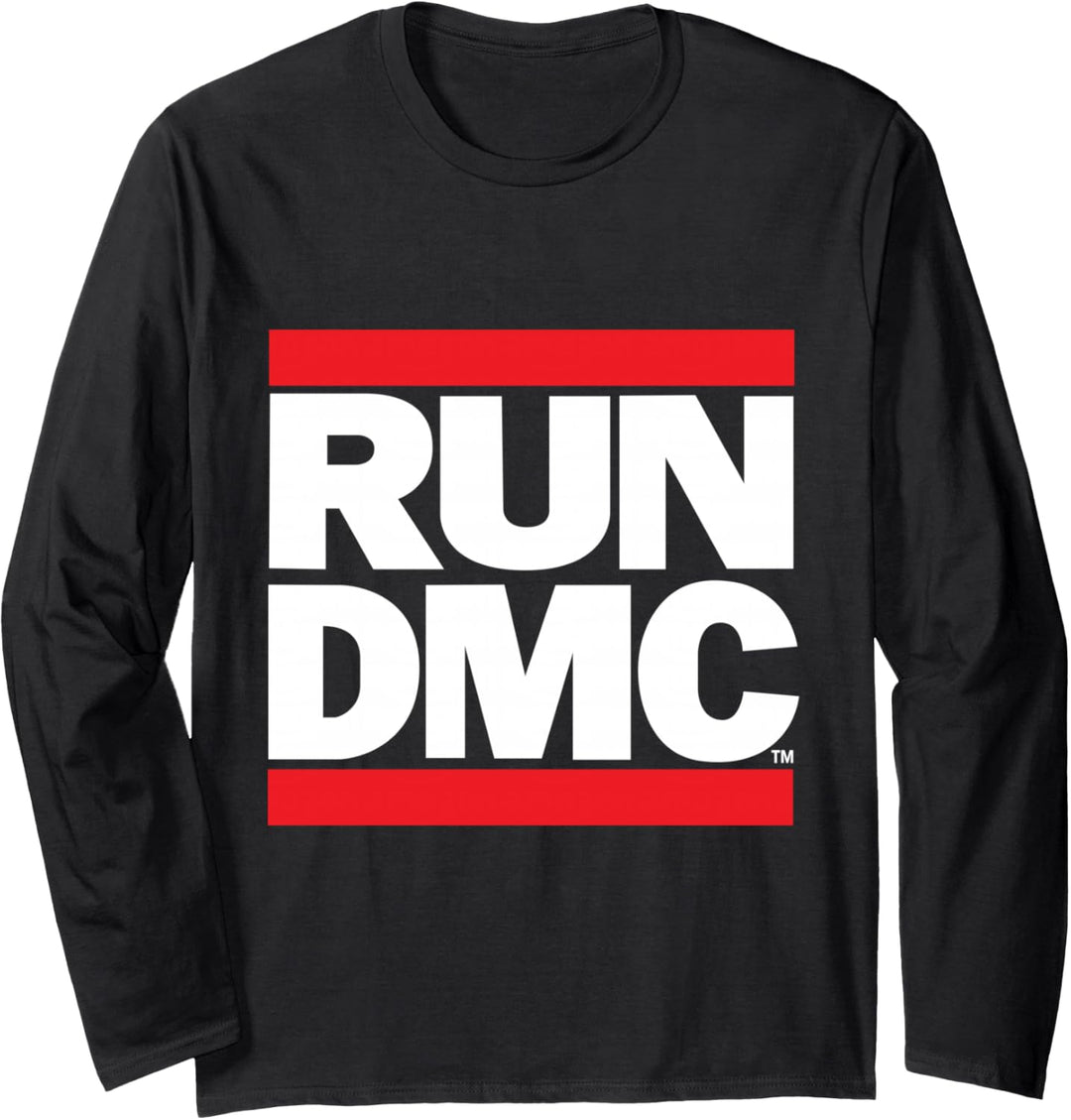RUN DMC Official Logo Dark Langarmshirt