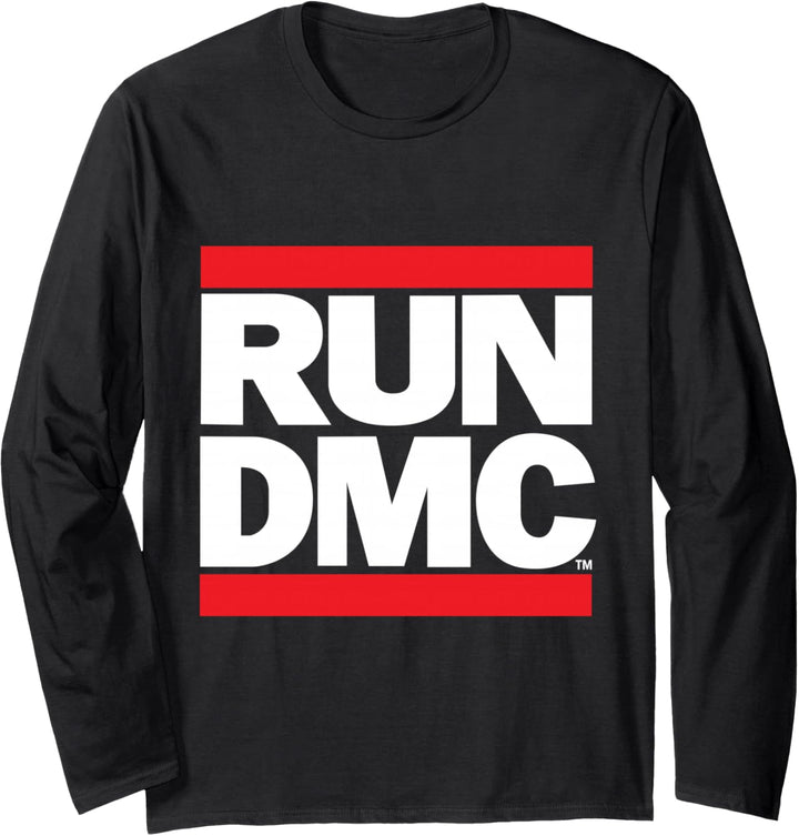 RUN DMC Official Logo Dark Langarmshirt