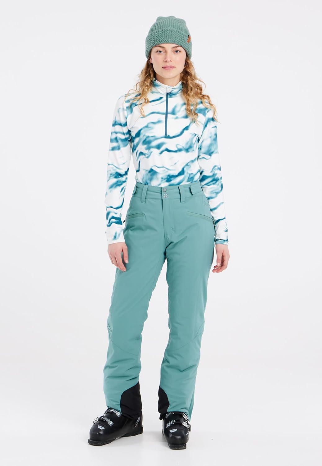 Protest Damen Ski- Und Snowboardhosen Kensington S Crocodile Green, S Crocodile Green