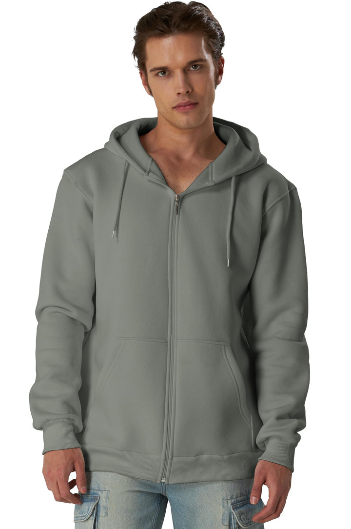 Smith & Solo Herren Kapuzenpullover – Kapuzenjacke reissverschluss, Sweatshirt Pullover Langarm – Sl