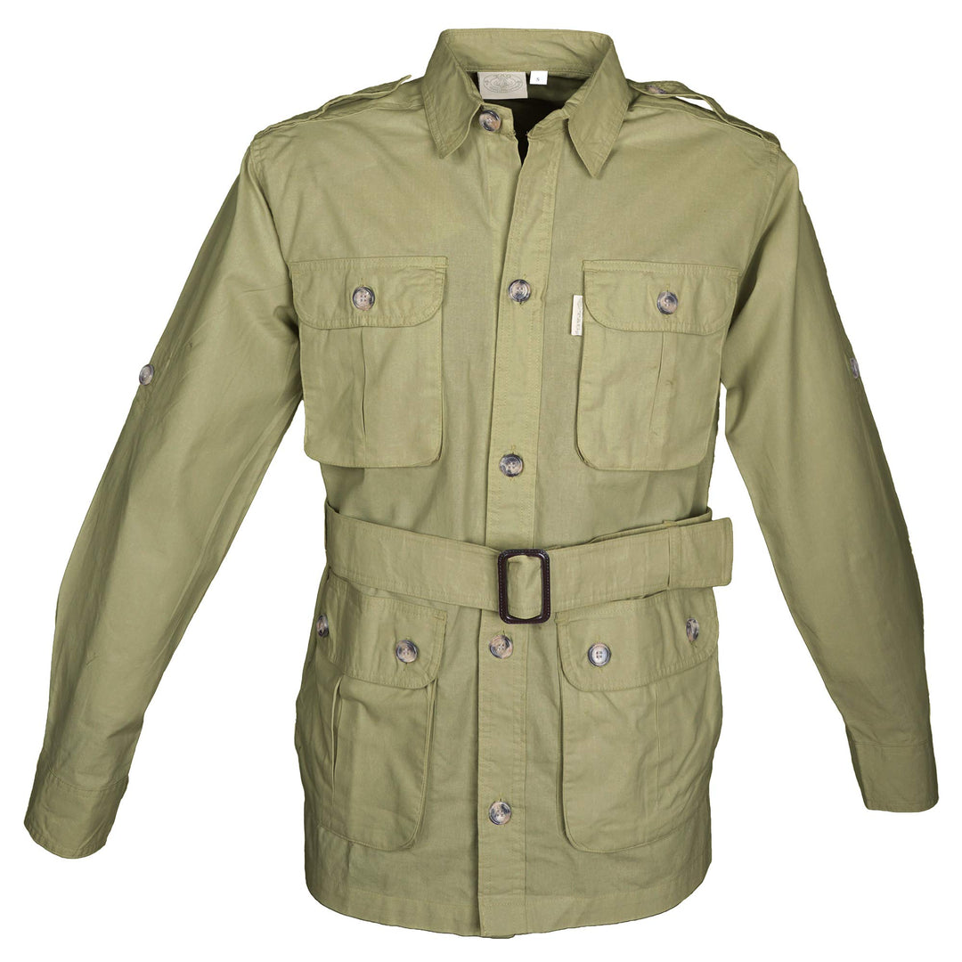 Tag Safari Jacke für Herren, leicht, mehrere Taschen, perfekt für Entdecker, Fotografen und Journali