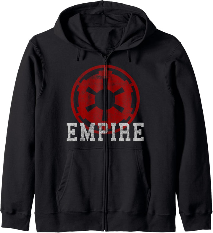 Star Wars Empire Red Logo Stamp Kapuzenjacke