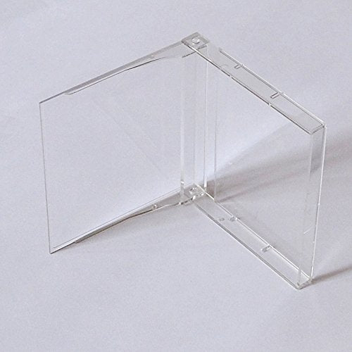 MiniDisc Case, 20 Stück, Transparent, Kunststoff, 64mm x 74mm