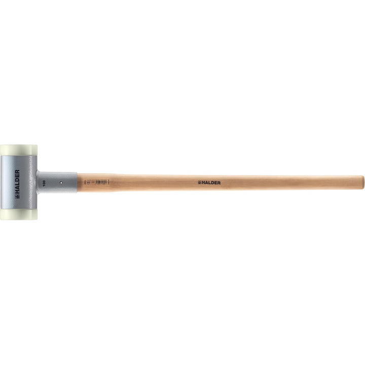 Schlegel, mit schwingungsdämpfendem, ergonomisch geformtem und lackiertem Hickorystiel | D=100 mm/Ge