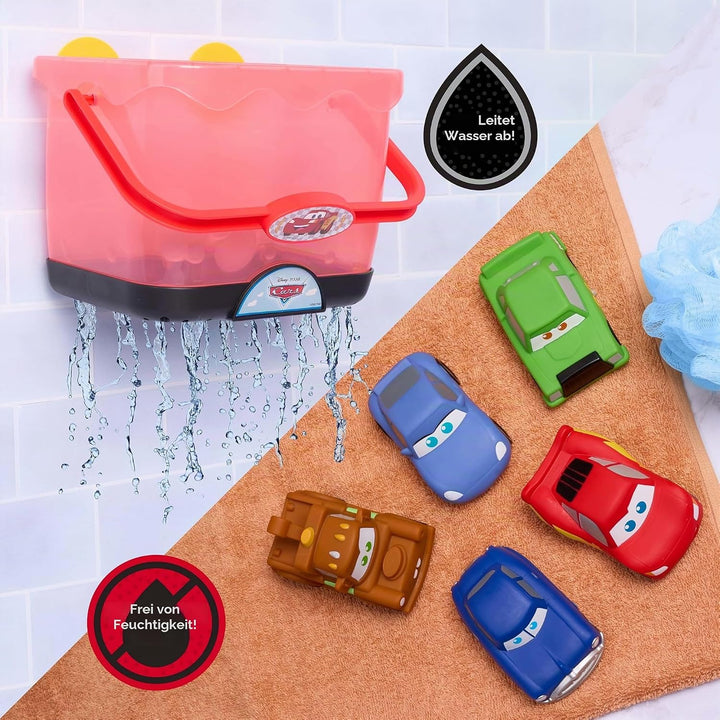 Disney und Pixar Cars Bade-Caddy mit 5 Badefiguren