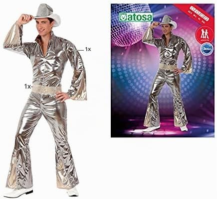 Atosa 38994 Karnevalskostüm, Unisex – Erwachsene, Mehrfarbig, XS-S, XS-S