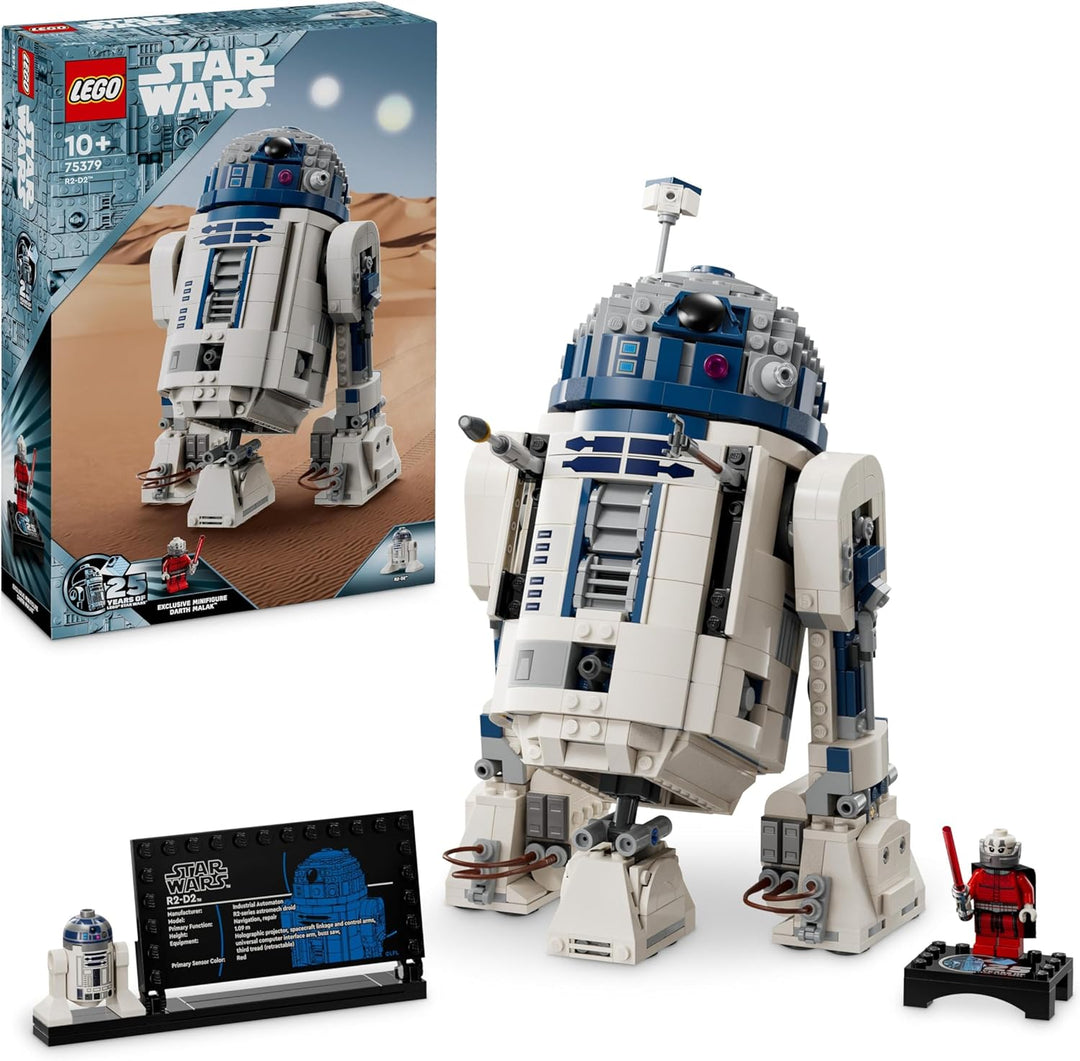 LEGO Star Wars R2-D2, Droide Steinen zum Sammeln, Bauen, Spielen und Ausstellen & Star Wars Clone Tr