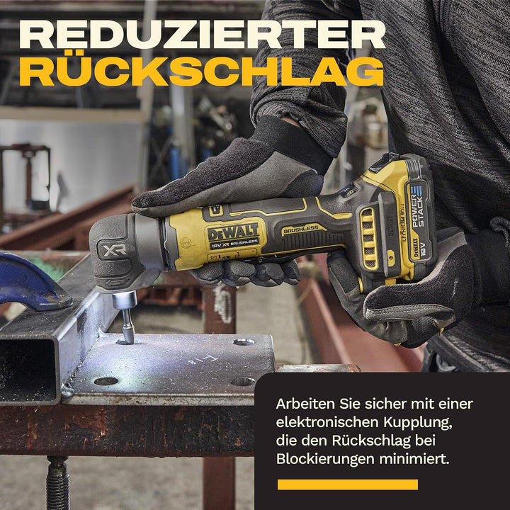 DEWALT 18V XR Bürstenloser kompakter Winkelschleifer, DCG421N-XJ | 4 Geschwindigkeiten, elektronisch