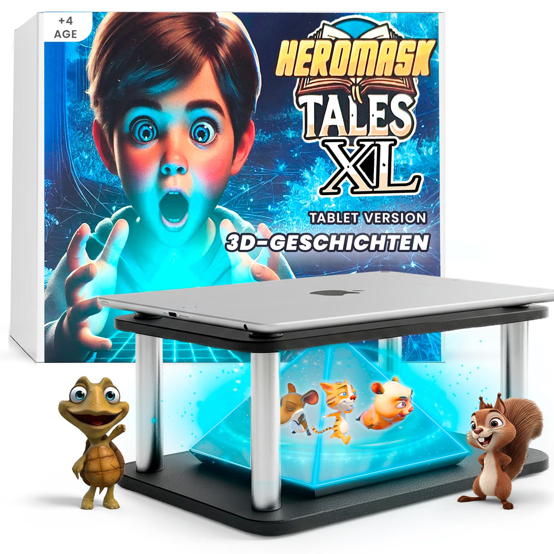 Heromask Tales Pro Riesenversion – EIN 3D-Geschichtenerzähler in Einer Pyramide [4–10 Jahre] | EIN p