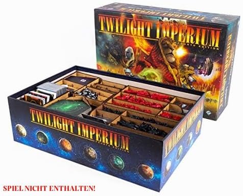 docsmagic.de Organizer Insert for Twilight Imperium 4th Edition Box - Einsatz, Twilight Imperium 4th