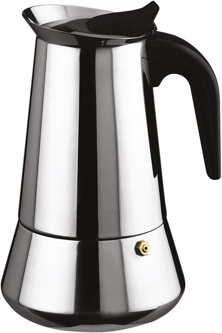 Ilsa – Espressokanne, Edelstahl, silberfarben 9 Tassen centimeters silber, 9 Tassen