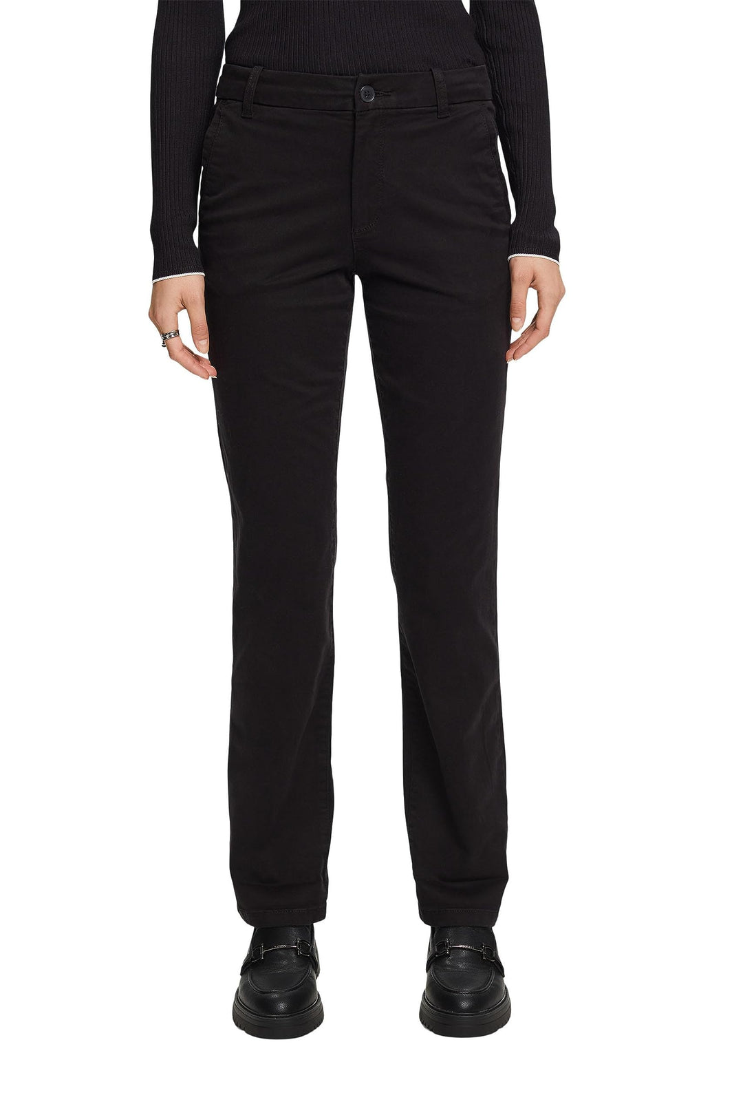 ESPRIT Damen Hose 30W / 32L 001/Black, 30W / 32L 001/Black
