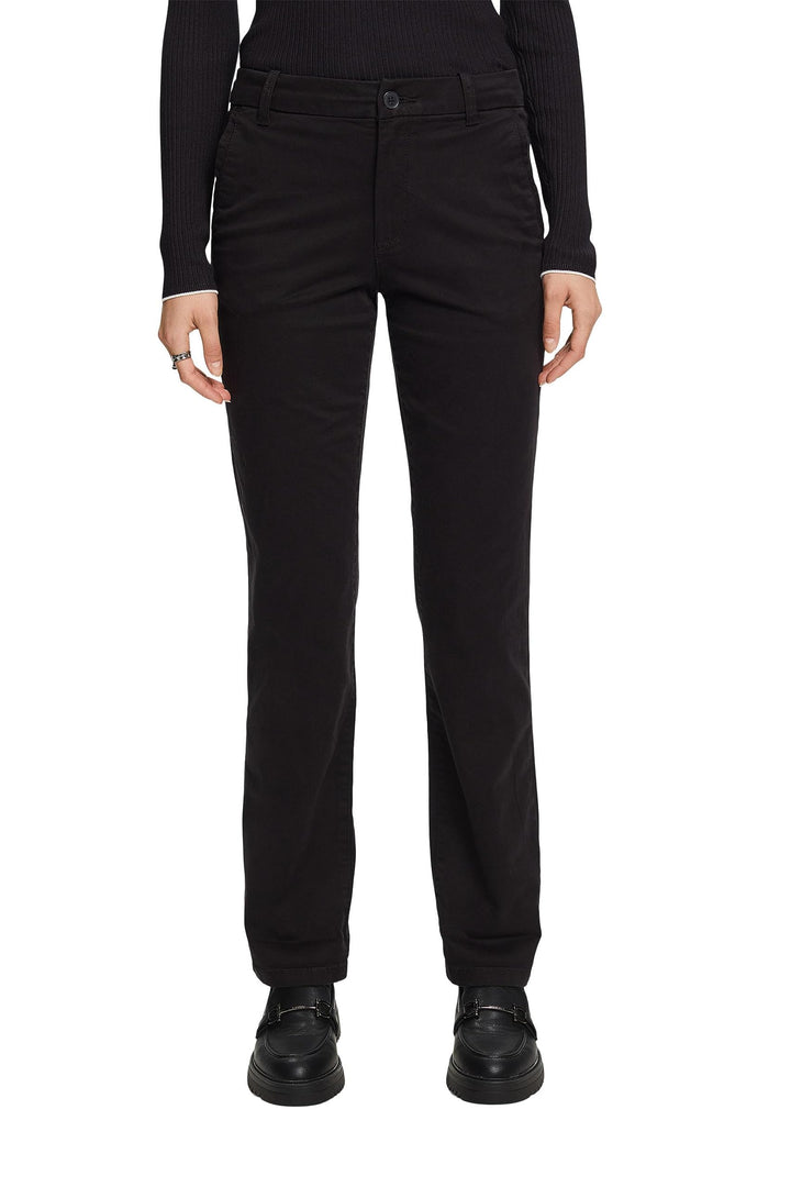 ESPRIT Damen Hose 30W / 32L 001/Black, 30W / 32L 001/Black