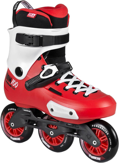 Powerslide Inline Skate Zoom Trinity 100, für Urban und Fitness, für Damen und Herren 45-46 EU, 45-4