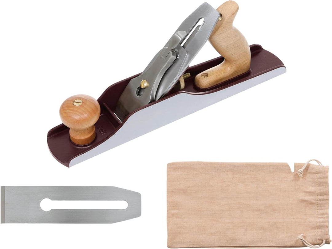 DICTUM® Langer Schlichthobel Nr. 5, SK4-Eisen inklusive Ersatzeisen