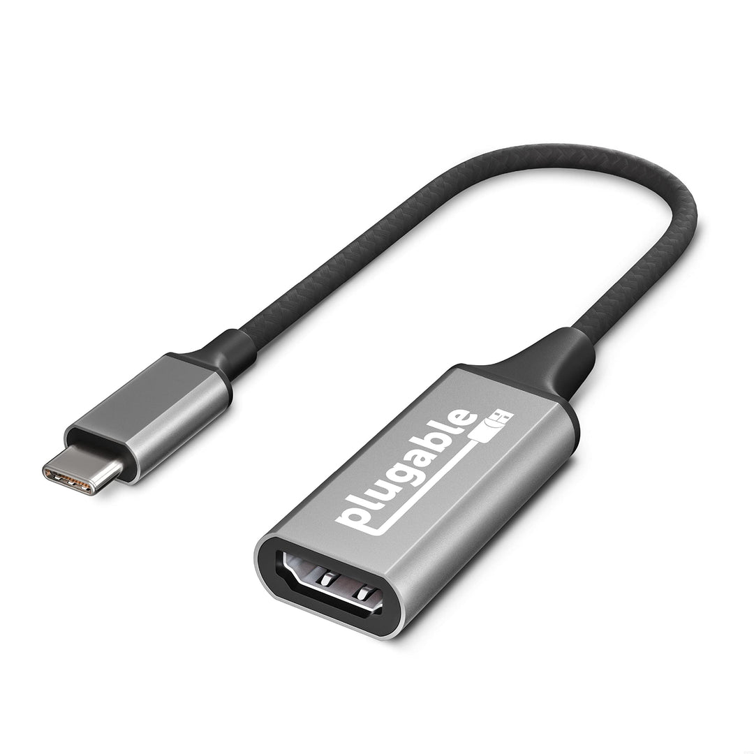 Plugable USB C auf HDMI Adapter, 2.0 HDMI, kompatibel mit Thunderbolt 3 Ports und vielen mehr, unter