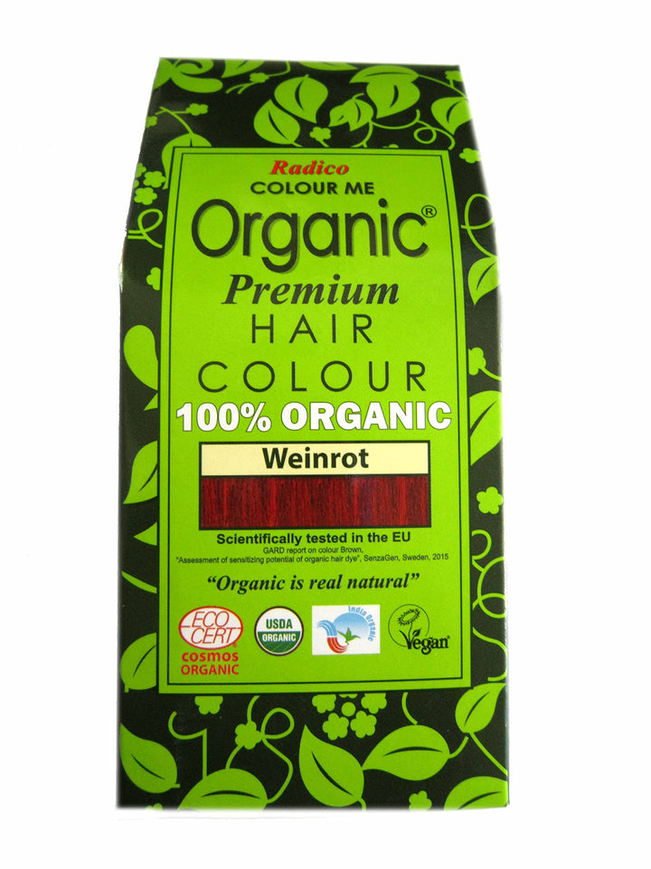 Radico Colour Me Organic Pflanzenhaarfarbe | Bio und Vegan | Zertifizierte Naturkosmetik | 100% Natü
