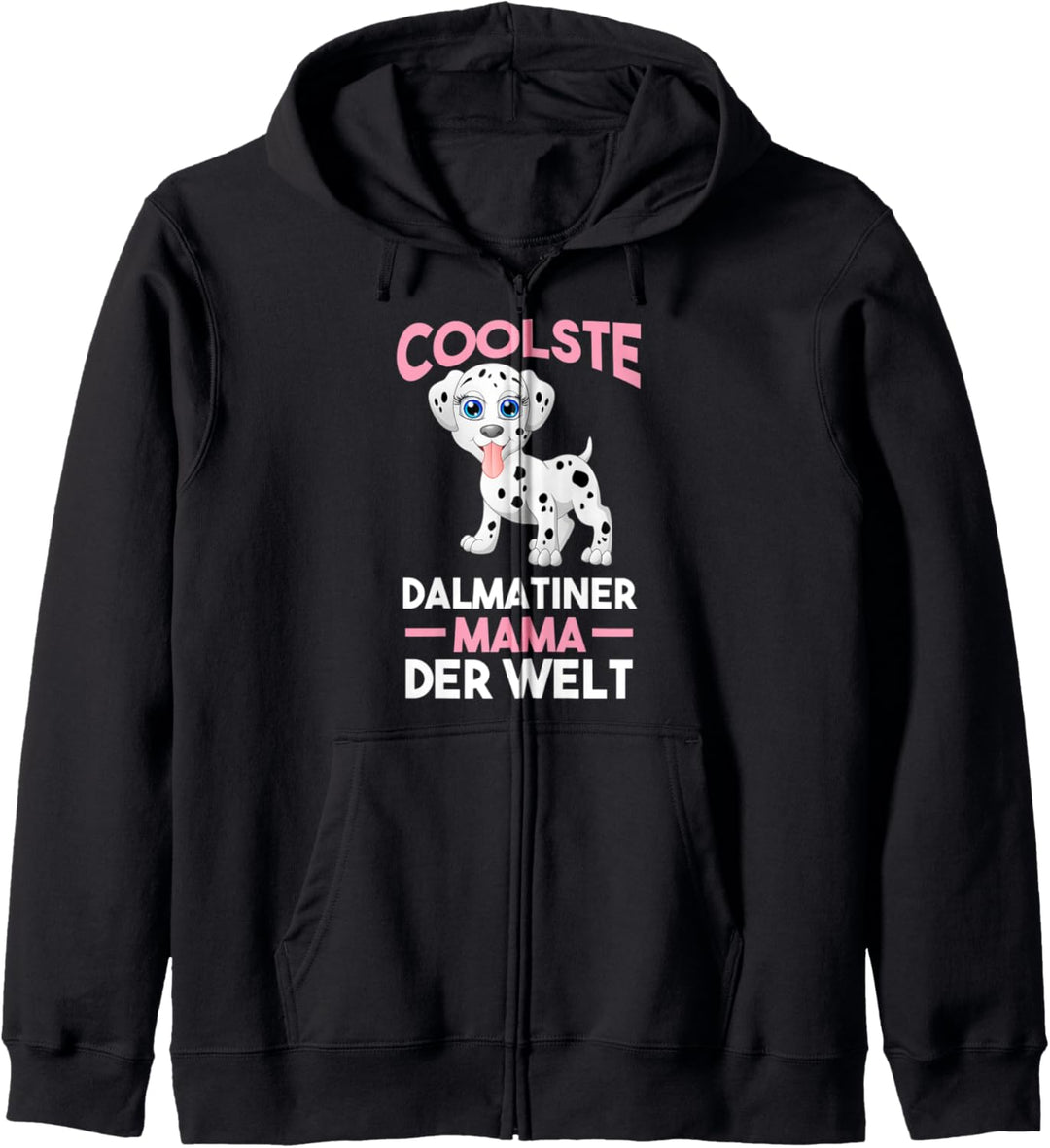 Dalmatiner Dalmatiner Mama Kapuzenjacke