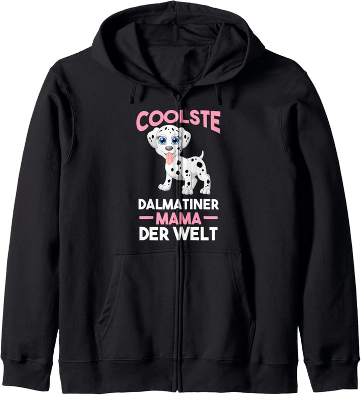 Dalmatiner Dalmatiner Mama Kapuzenjacke