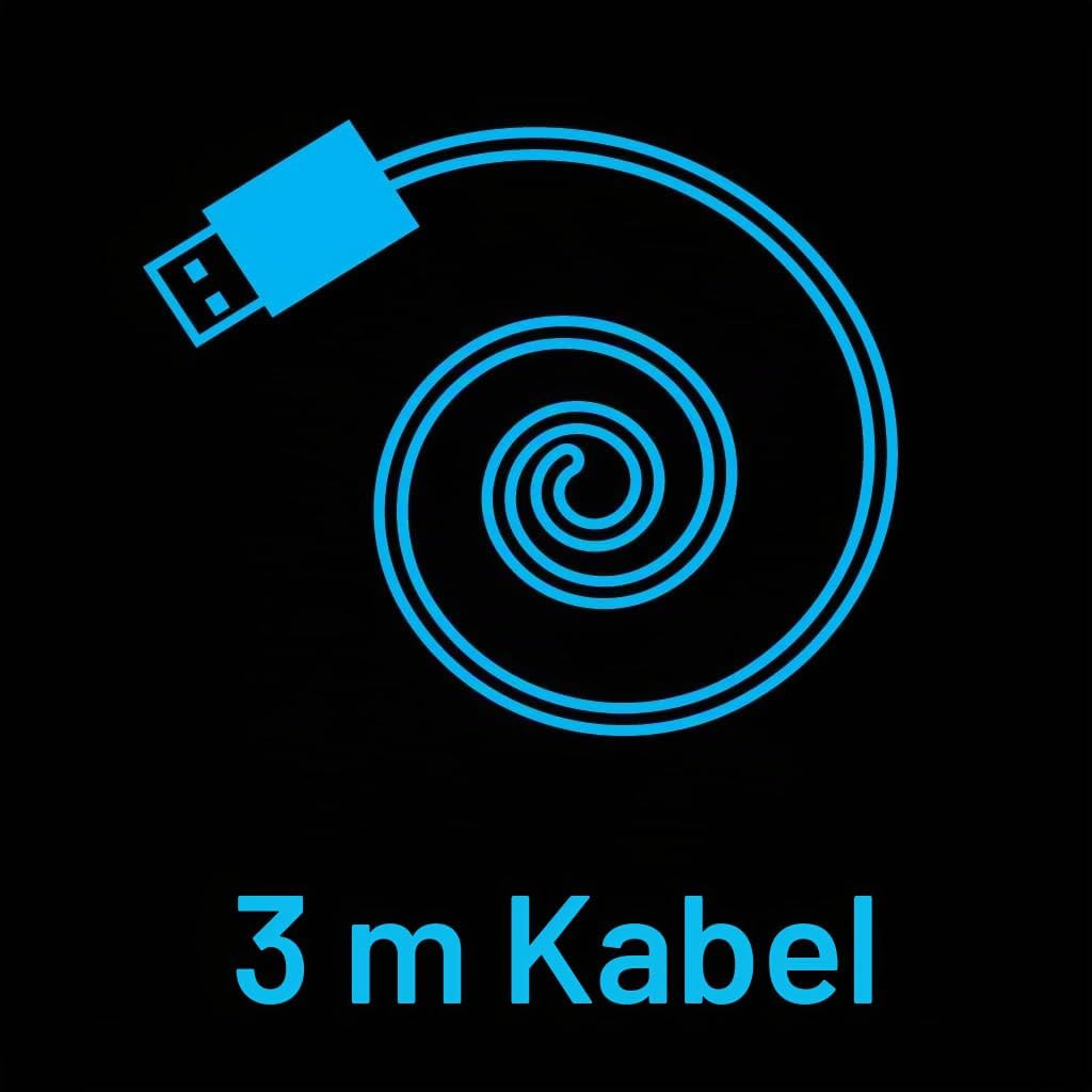 Sandberg Streamer USB Clip Microphone, Omnidirektionales Lavalier Ansteckmikrofon für Computer Lapto