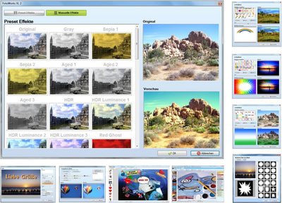 Fotoworks XL 2 (2024er Version) Bildbearbeitungsprogramm zur Bildbearbeitung in Deutsch - umfangreic