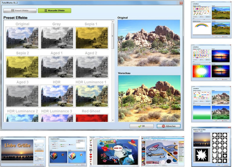 Fotoworks XL 2 (2024er Version) Bildbearbeitungsprogramm zur Bildbearbeitung in Deutsch - umfangreic