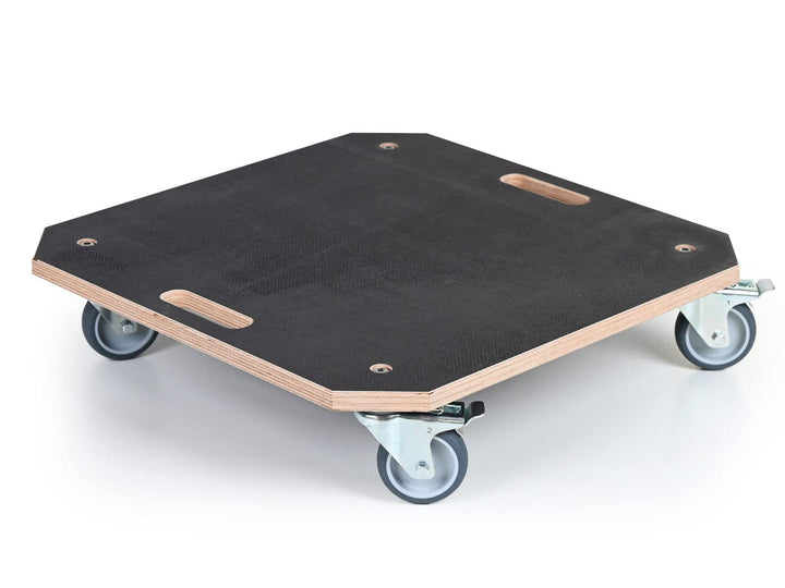 Weva Rollbrett | Siebdruck Transportroller | 40 x 40 cm | bis zu 300 kg Tragkraft | Möbelroller | Ma