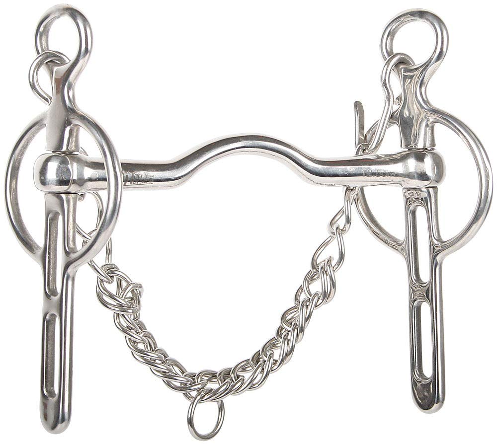 Harry´s Horse Liverpoolkandare Zungenbügel 2 Schlüssellöcher 15mm, Grösse:12.5