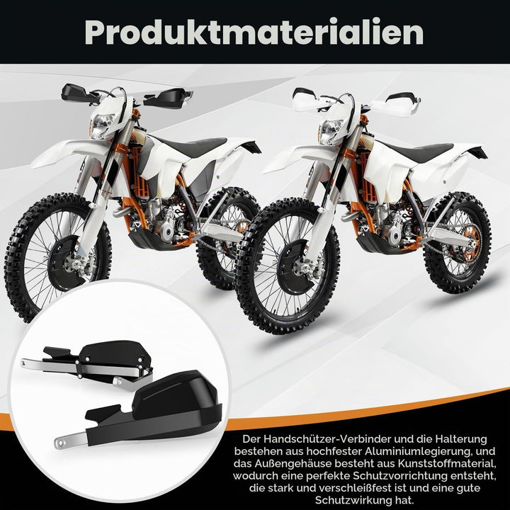 Handschutz für Motorrad, Cross, Handschutz, Universal, Handschutz, Motorrad, für Dirt Bike, Motocros