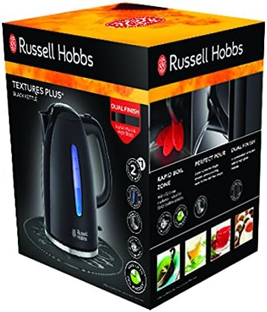 Russell Hobbs 2er Frühstücksset: Wasserkocher (2400W, LED Beleuchtung) + Toaster (extra breite Toast