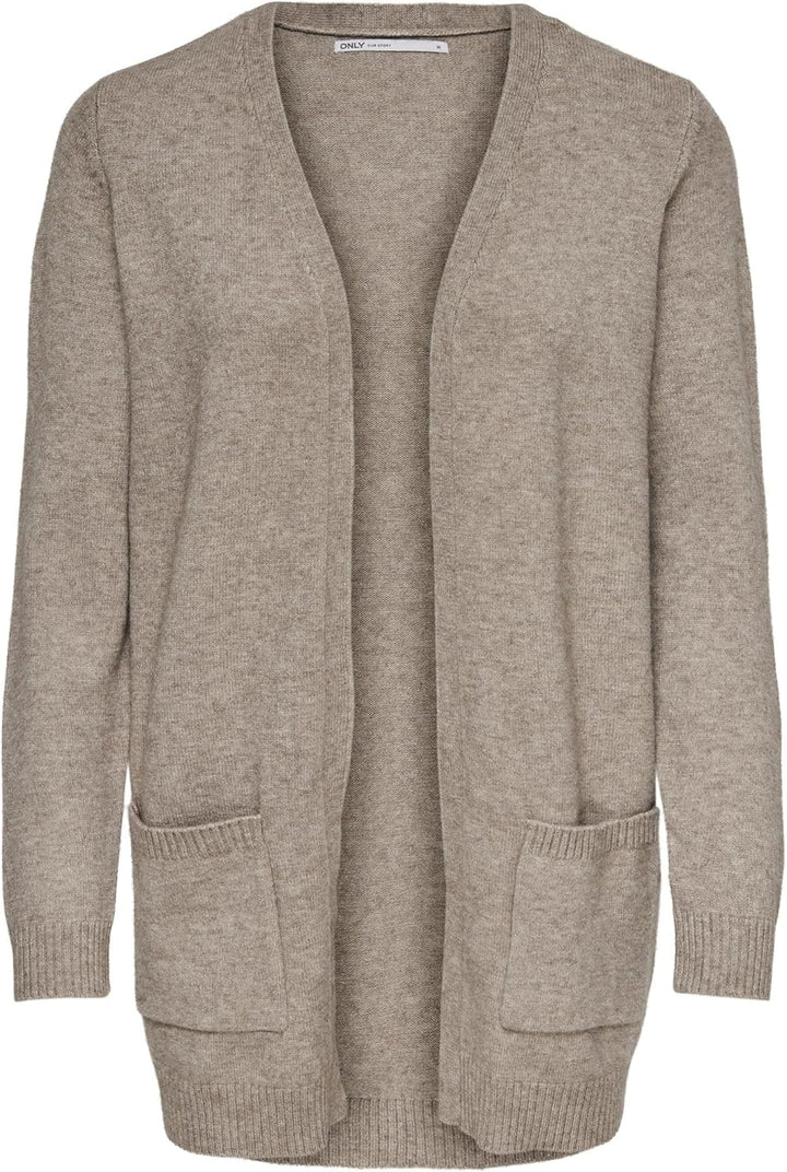 ONLY Female Strickjacke ONLLESLY Strickjacke XS Beige 1, XS Beige 1