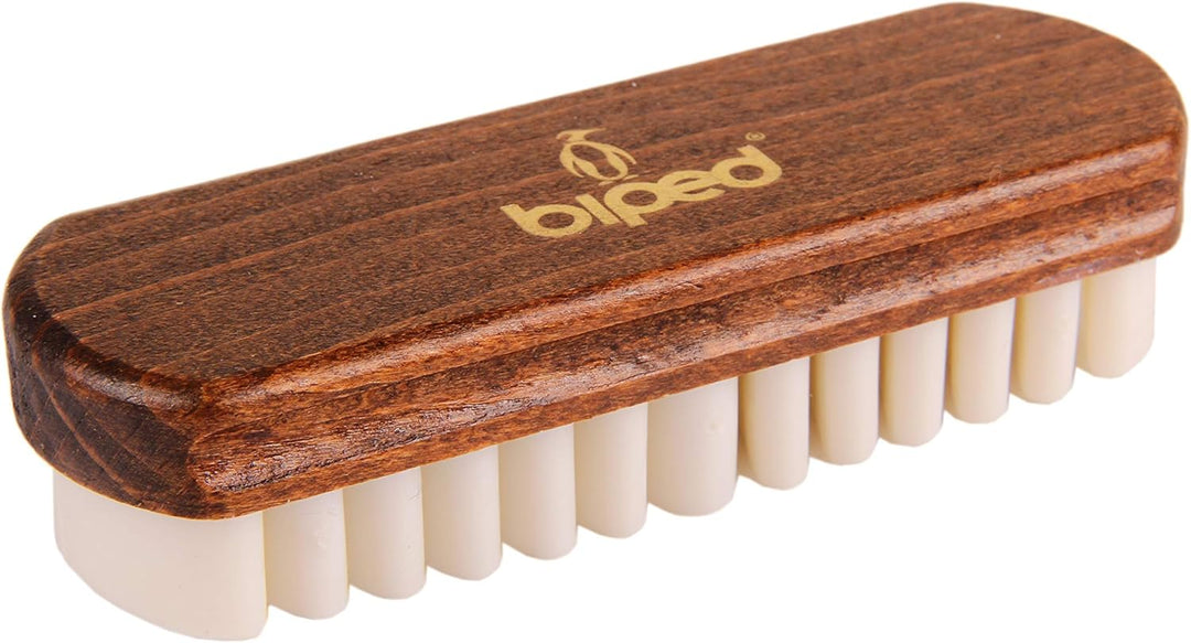 biped Schuhpflege Set für Rauleder - mit Schuhbürsten und 2 Veloursleder Pflege Sticks z2311