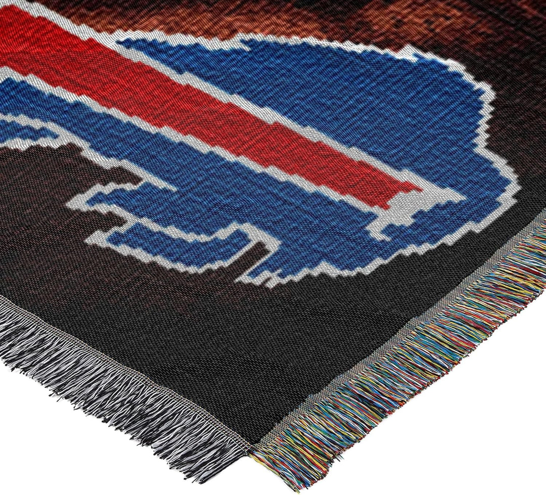 Northwest Officially Licensed NFL Home Field Advantage Woven Tapestry Throw Blanket, 48" x 60", Mult