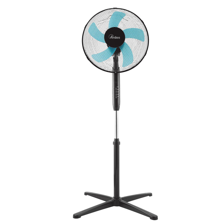 Ardes - AR5ST40PNR Standventilator mit Fernbedienung STEELO 40PNR - Basis 40 cm Oszillierend mit ver