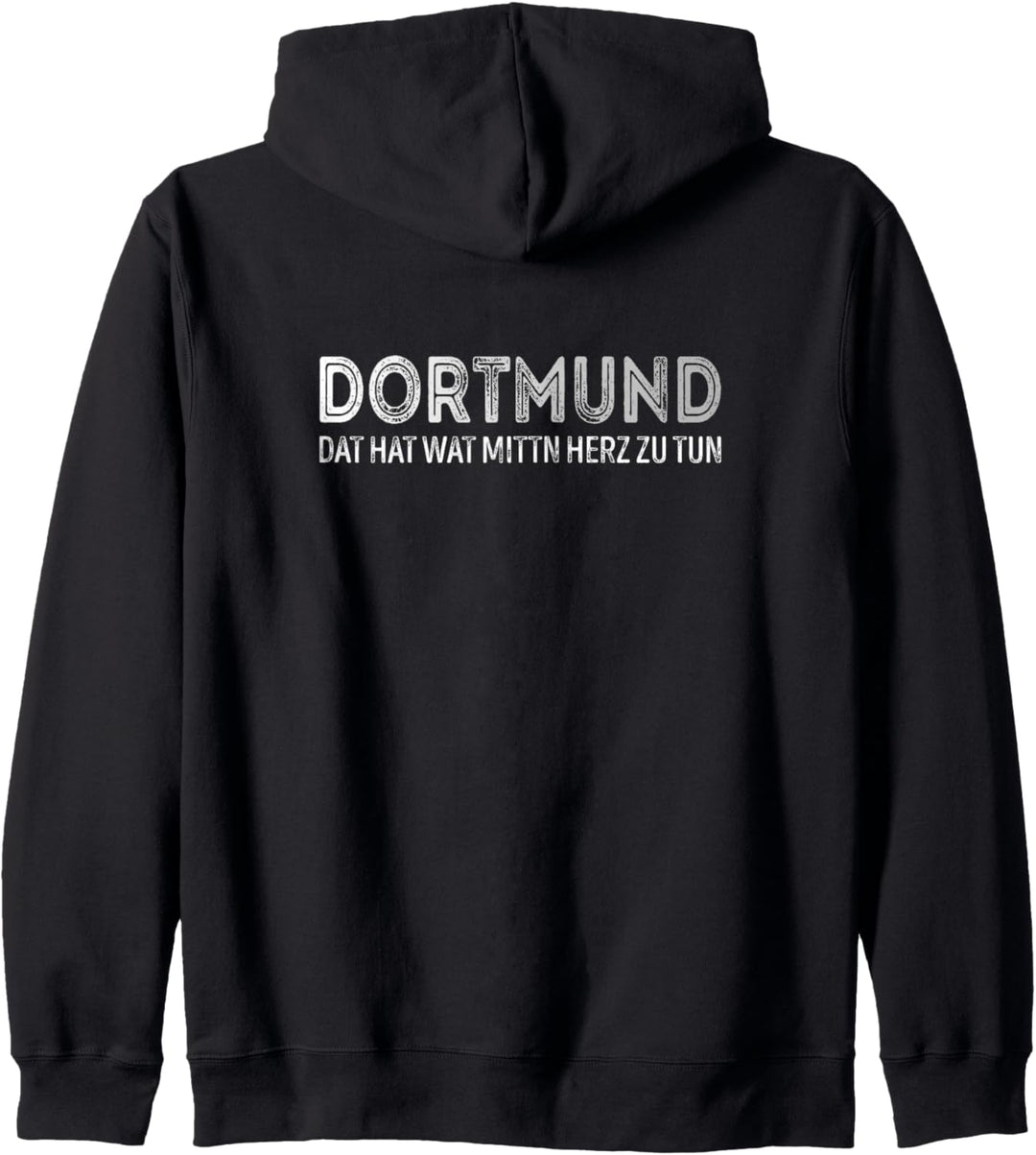 Dortmund dat hat wat mittn Herz zu tun Kapuzenjacke