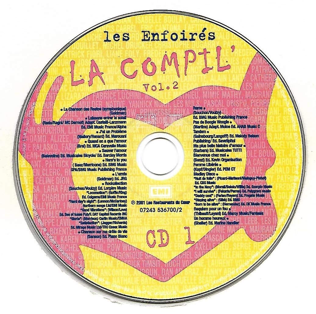 La Compil' Vol 2, Audio-CD