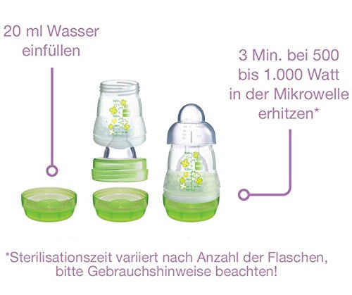 MAM Vorteilspack II Starterset 19 tlg. Anti-Colic Flaschen Set Bürste Babykostwärmer