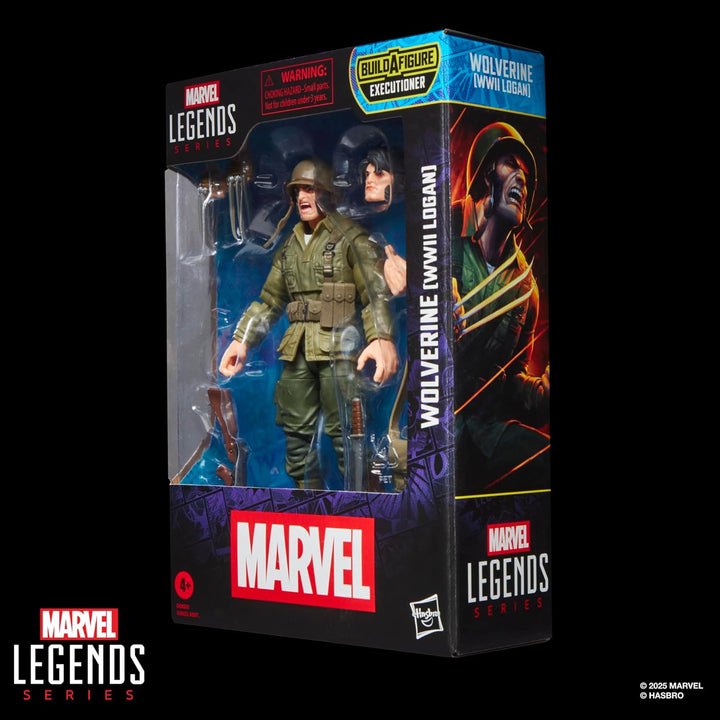 Marvel Legends Series Wolverine (WWII Logan) X-Men Comics Action-Figur, Wolverine