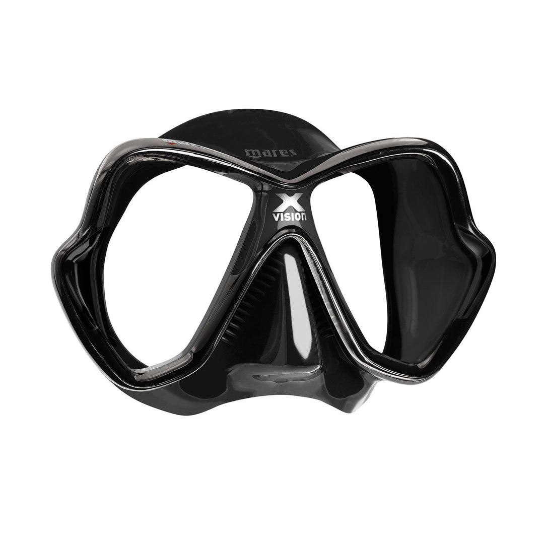 Mares X-Vision Tauchermaske New 2014 schwarz/schwarz, schwarz/schwarz