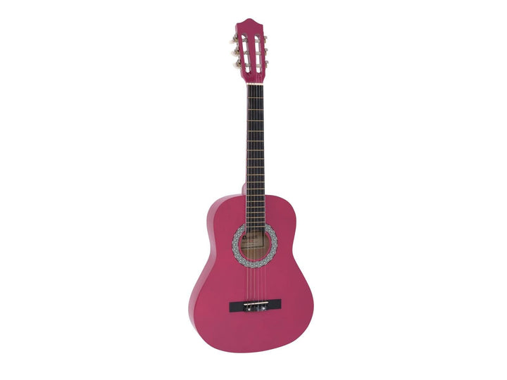 DIMAVERY AC-303 Klassikgitarre 3/4, pink | Klassische Gitarre 3/4