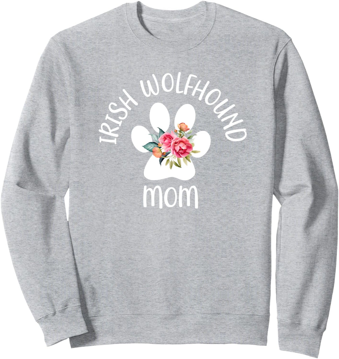 Irish Wolfhound Mom für Frauen, Frau Geschenk für Freundin Sweatshirt