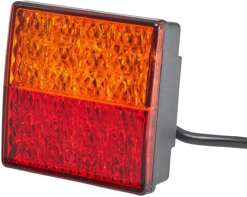 HELLA - Heckleuchte - Valuefit - LED - 24V - Anbau/geschraubt - Lichtscheibenfarbe: rot/gelb - Steck