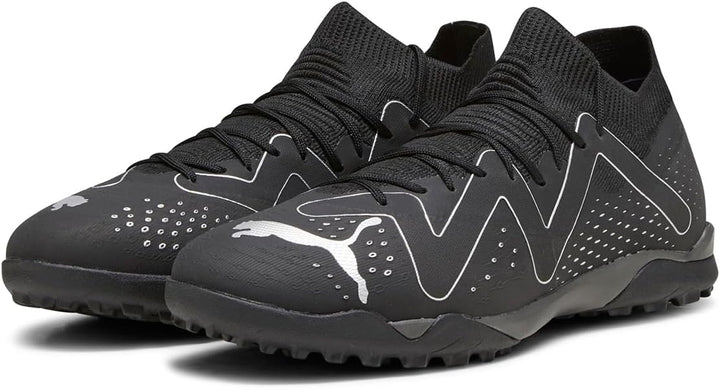 PUMA Herren Future Match Tt Fussballschuh 44.5 EU Puma Schwarz Puma Silber, 44.5 EU Puma Schwarz Pum
